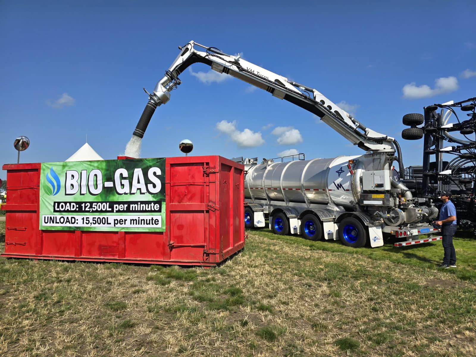 Liquid Slurry Bio Gas Tank Trailer